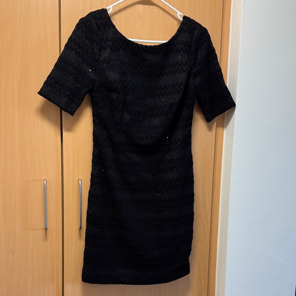 Plenty by Tracy Reese Black Sequin Dress
